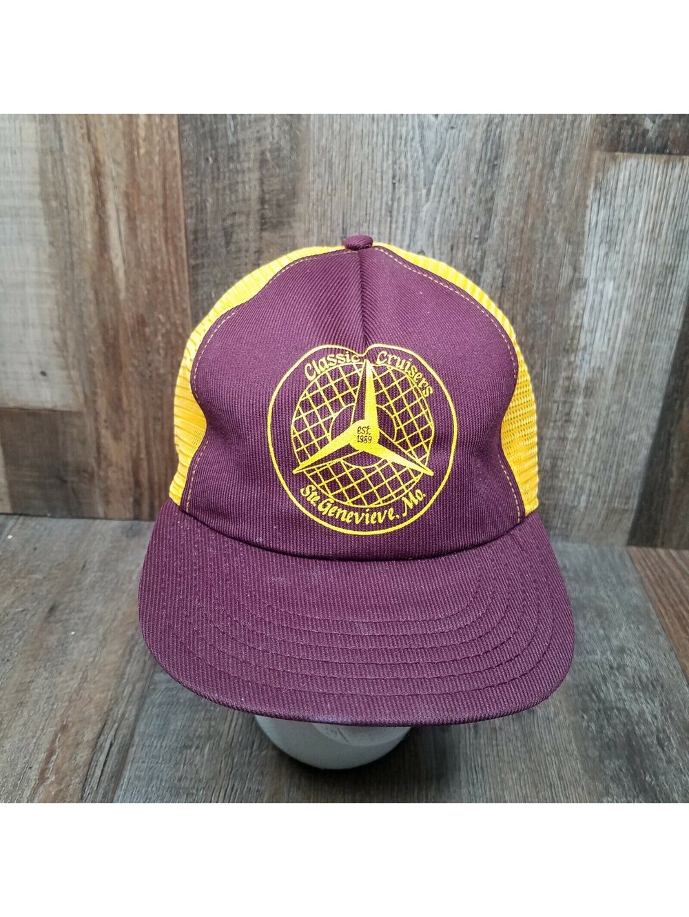 Classic Cruisers St Genevieve MO Car Club Snap Back Hat Cap